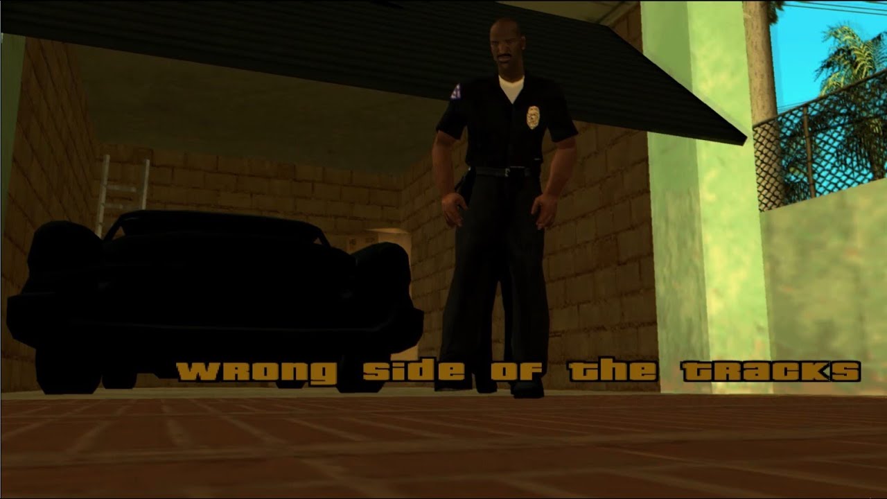 Misi GTA San Andreas || Неправильная сторона железной дороги