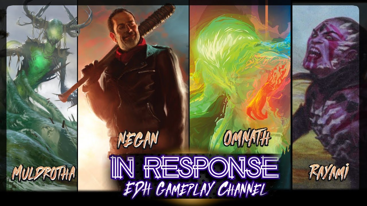 Muldrotha vs Negan vs Omnath vs Rayami: EDH Gameplay