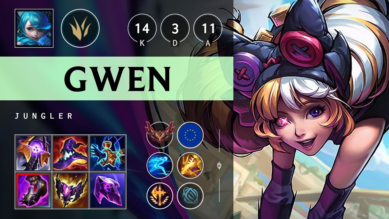 Gwen Jungle vs Xin Zhao - EUW Grandmaster Patch 25.20