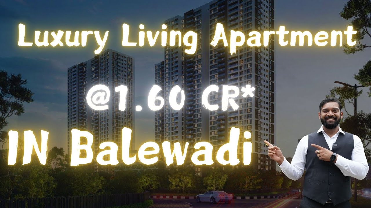 Palladio Balewadi Central | Образец квартиры с 3 и 4 спальнями | Роскошная жизнь в Балевади | #3b...