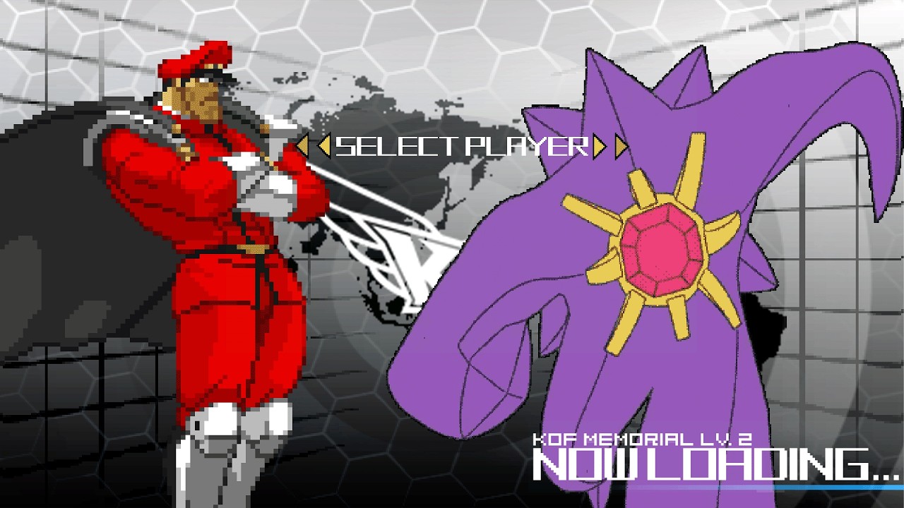 [MUGEN] Mr.Bison/Vega EX VS Mega Starmie