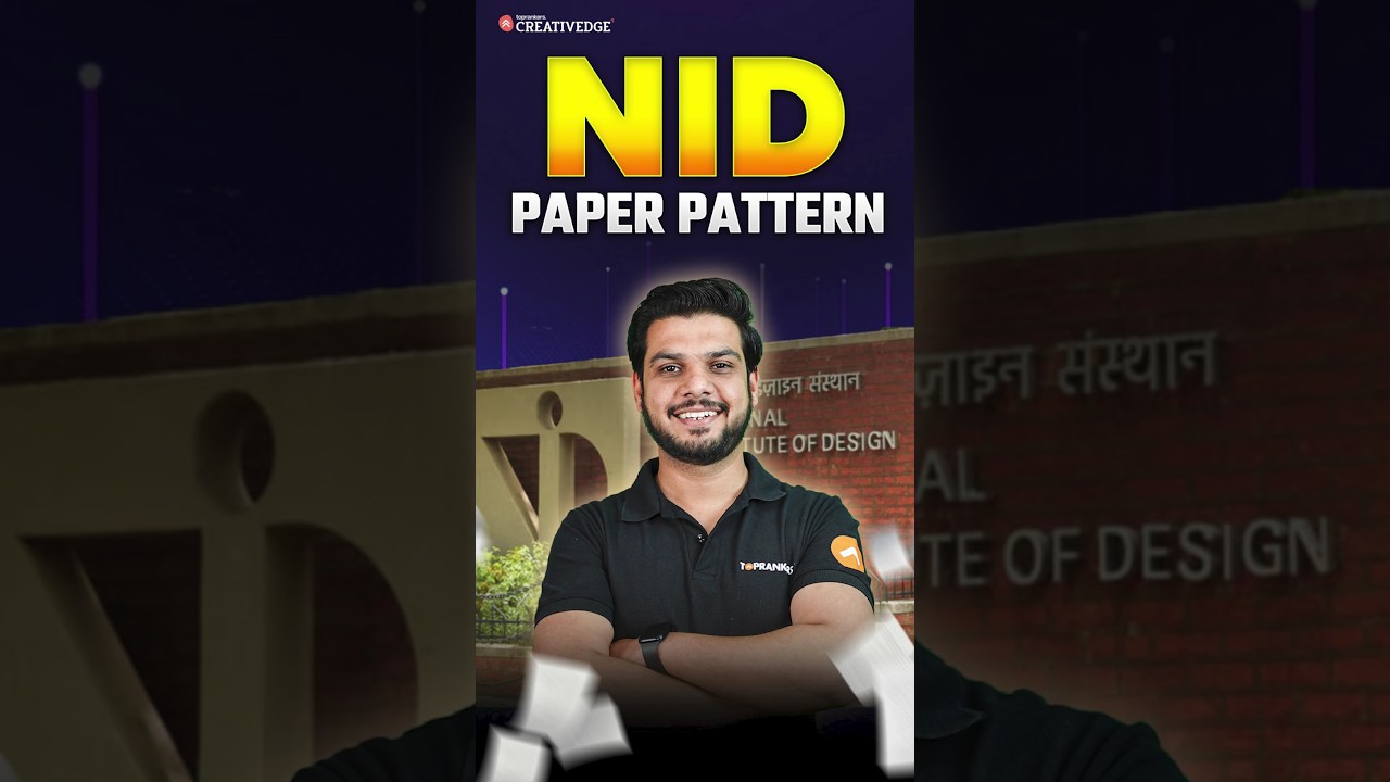 NID 2025 Complete Paper Pattern: What You Must Know! 📚✏️| NID 2025 Preparation | #shorts