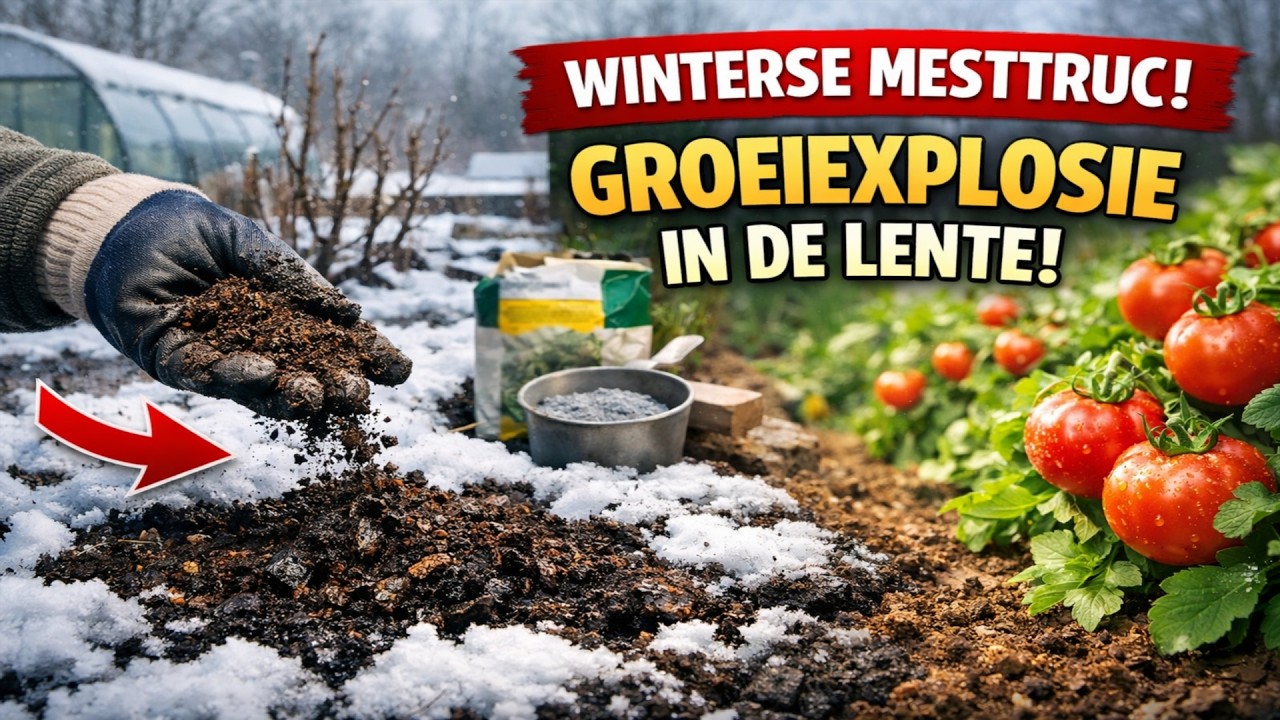 Geef je grond dit in december, en in de lente explodeert alles van de groei! Hét geheim voor een su