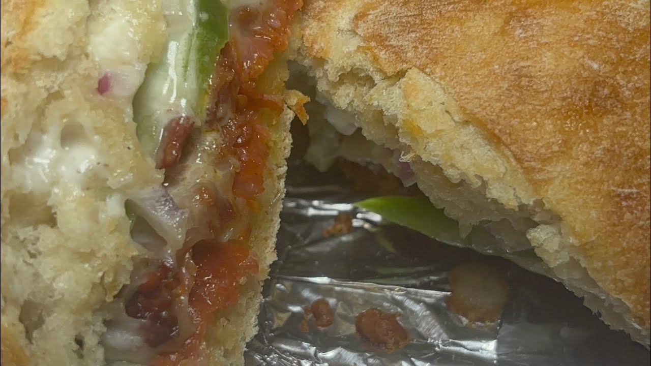 Making Pizza styled Panini‘s ￼￼for national Pizza Day!