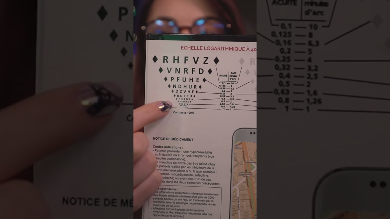 ASMR/ Test de vision ultra-rapide  #asmr #triggers #relax