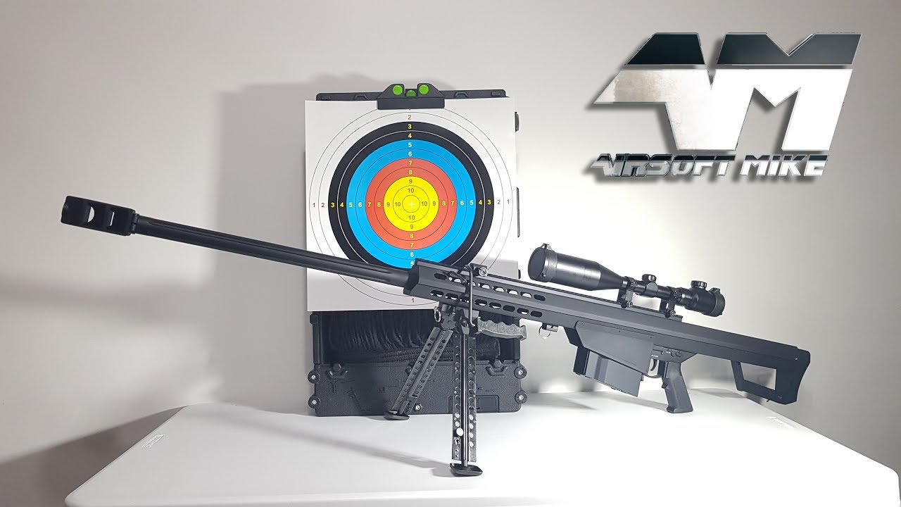 SNOW WOLF SW-02A / AIRSOFT BARRETT M82A1 / Unboxing Review