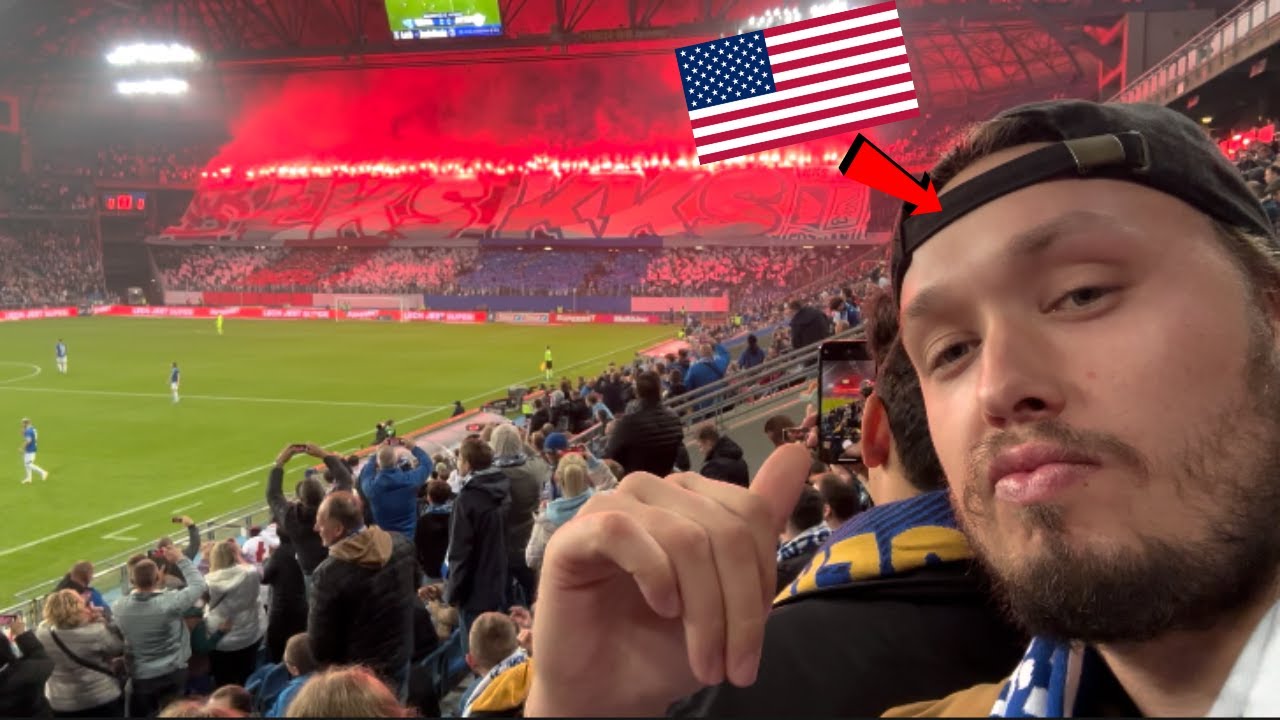 AMERICAN EXPERIENCES LECH POZNAN ATMOSPHERE FOR THE FIRST TIME | LECH POZNAN VS ŁKS ŁÓDŻ