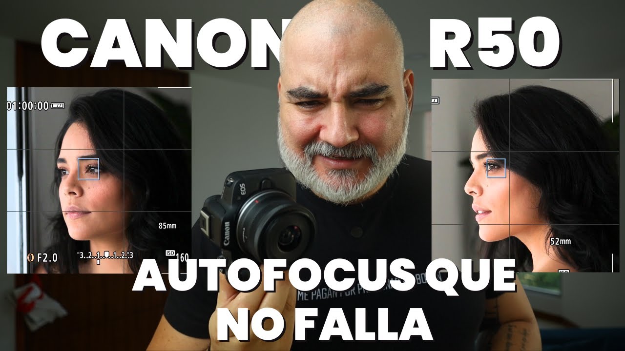 Canon R50 ¿el MEJOR AUTOFOCUS del segmento?