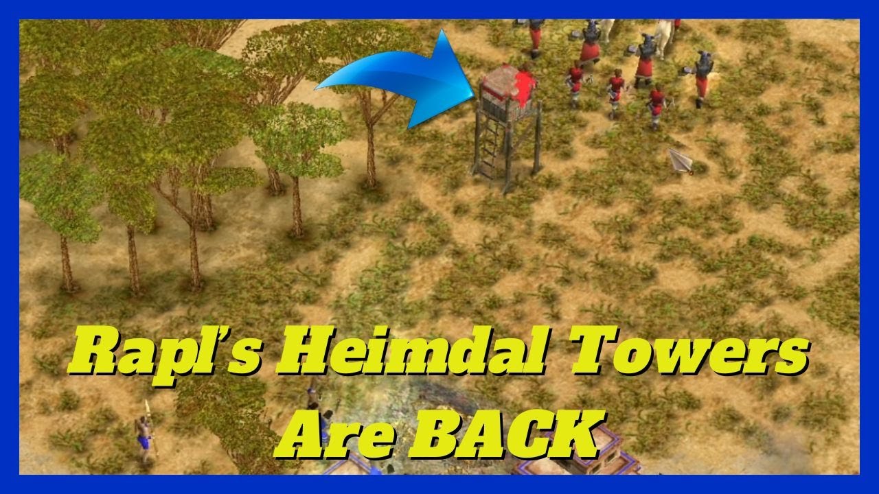 AoE2 Tower Rush Is HERE | Rapl (Odin) vs Kimo (Ra) #aom #ageofempires