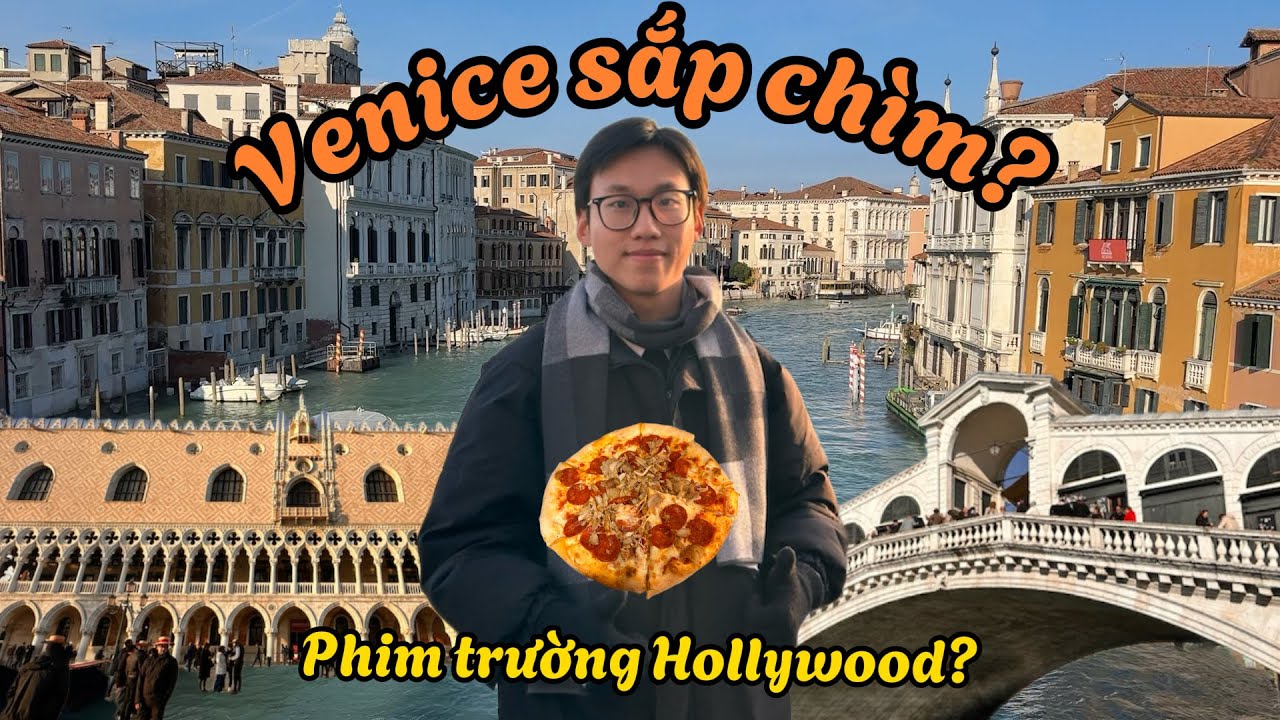#5 VLOG | 1 mình lặn lội tới thành phố nổi Venice - Italia