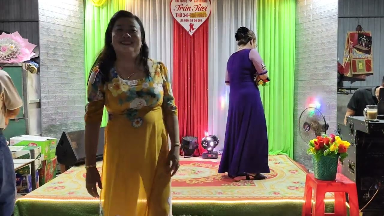 Chị bảy & anh hai nam giao lưu CLB trần tươi ca khúc hái chợm hoa rừng 