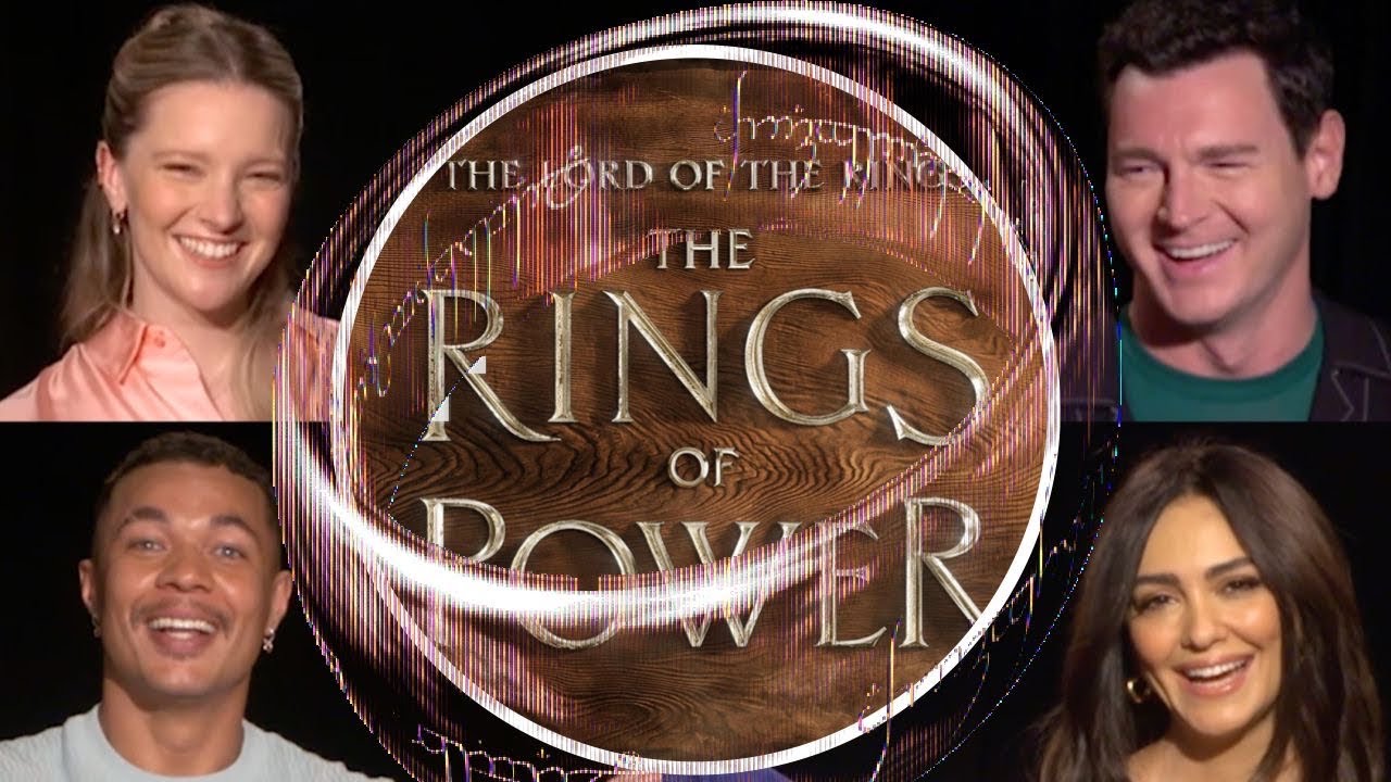 THE RINGS OF POWER Cast Talks LORD OF THE RINGS Prequel Series | INTERVIEW