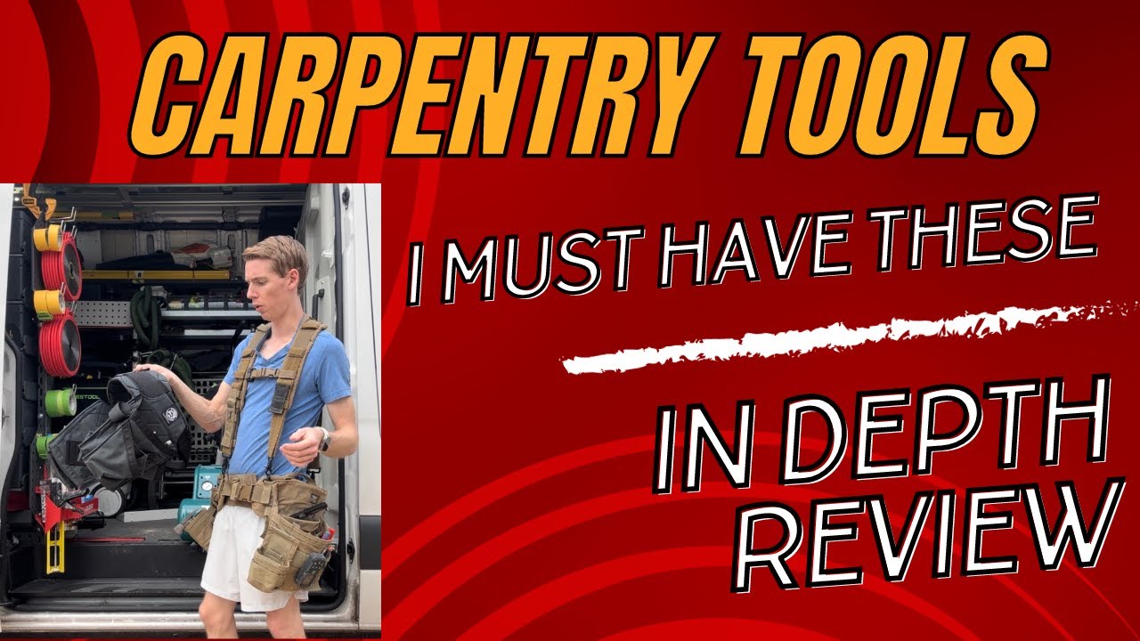 Trim carpentry tool belt | Atlas46 review | In Depth tools I use daily