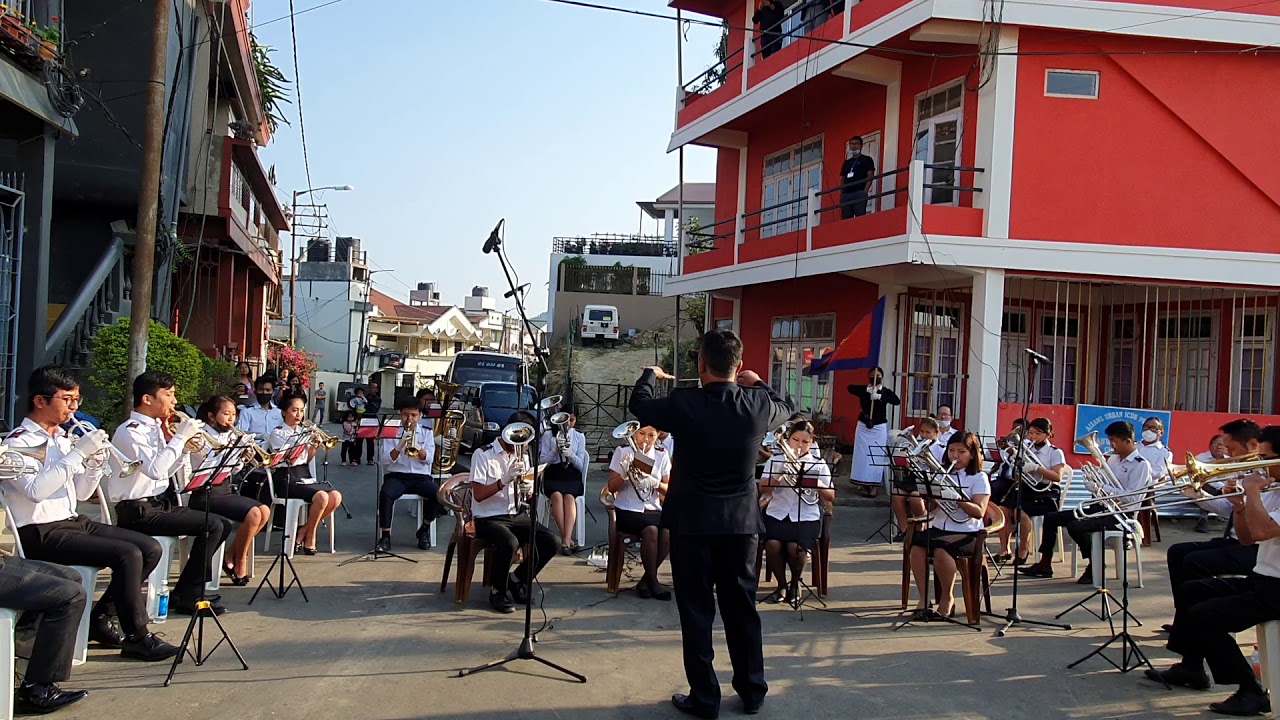 Easter Sunday 2020 Chaltlang Corps Band 'A Tho Ta'