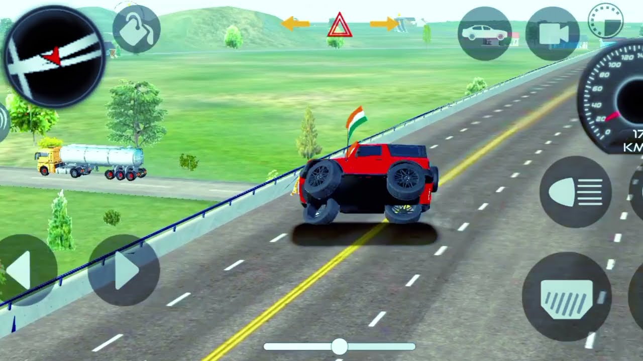 Indian cars simulator 3D||Mahindra thar stend||Mahindra thar off-roading||