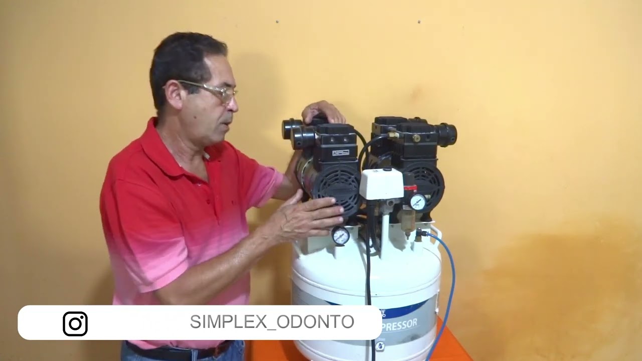 COMPRESSOR ODONTOLÓGICO KAVO DEFEITOS ELÉTRICOS