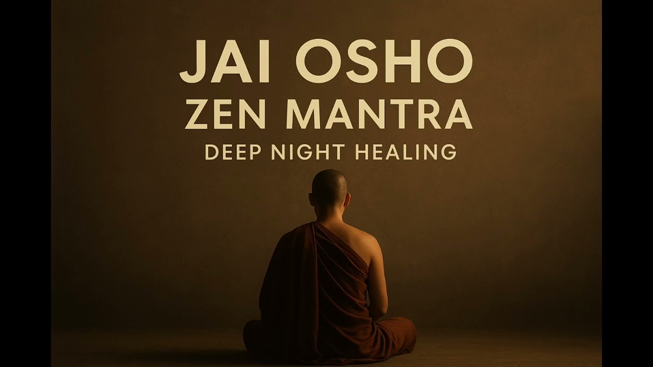 “Jai Osho • Zen Mantra • Deep Night Healing 🕉️”