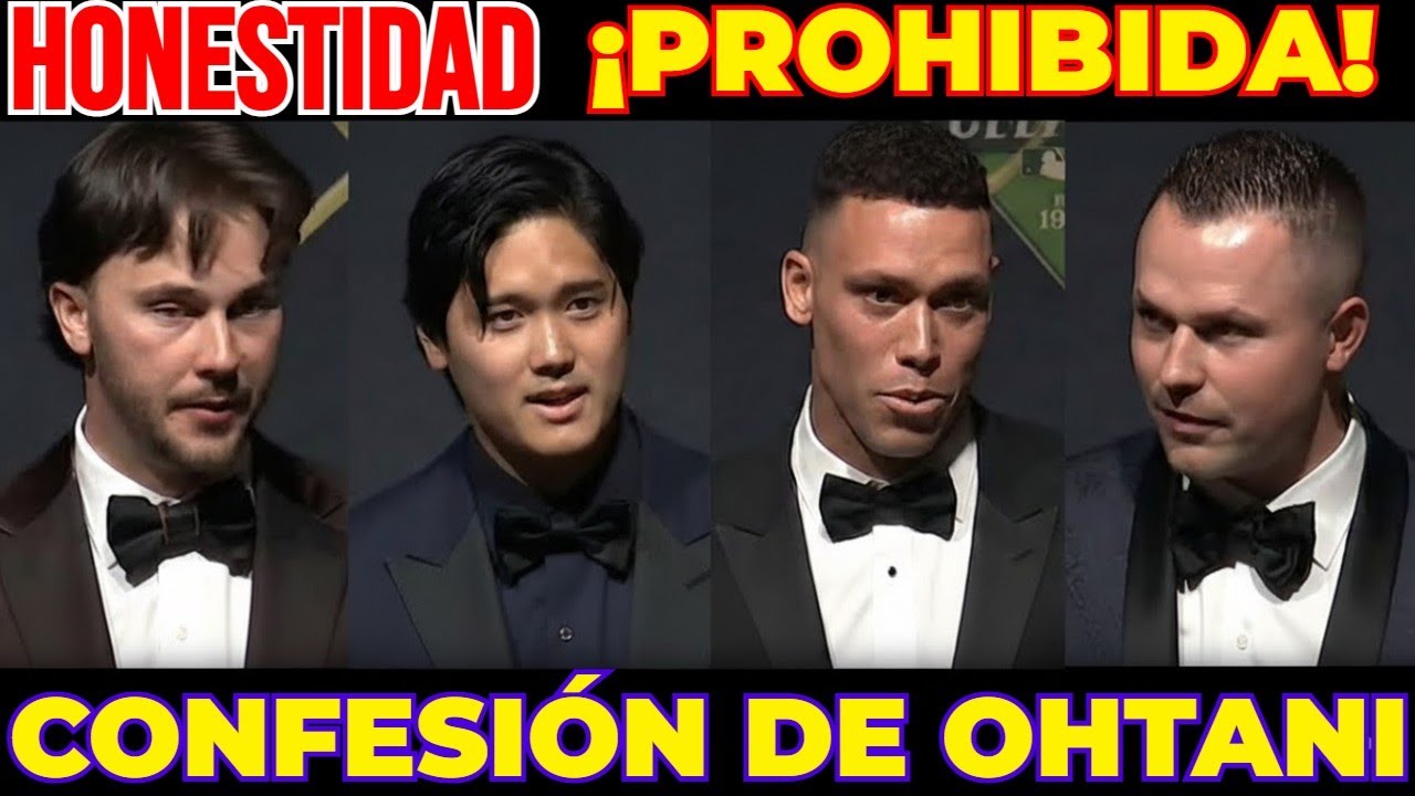 La honestidad PROHIBIDA de Ohtani: Su confesión que hizo reaccionar a EEUU (MLB MVP)