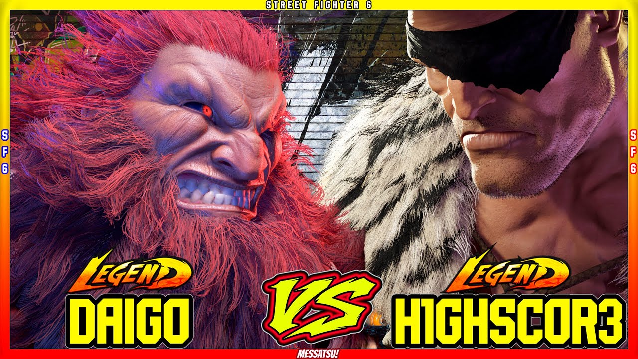 SF6 Daigo (Akuma) VS H1ghscor3 (Sagat)💥Messatsu💥