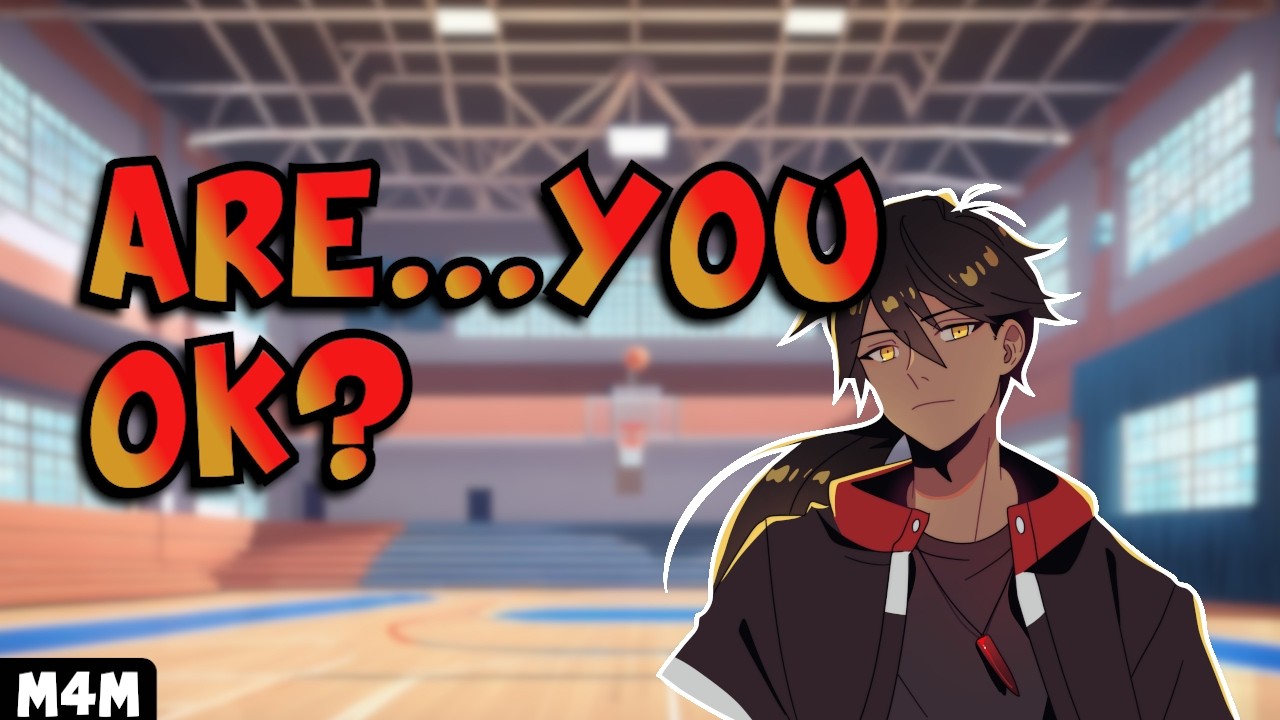School’s Basketball Captain Takes You To The Nurses Office [M4M] [Strangers to lovers] [Kissing]
