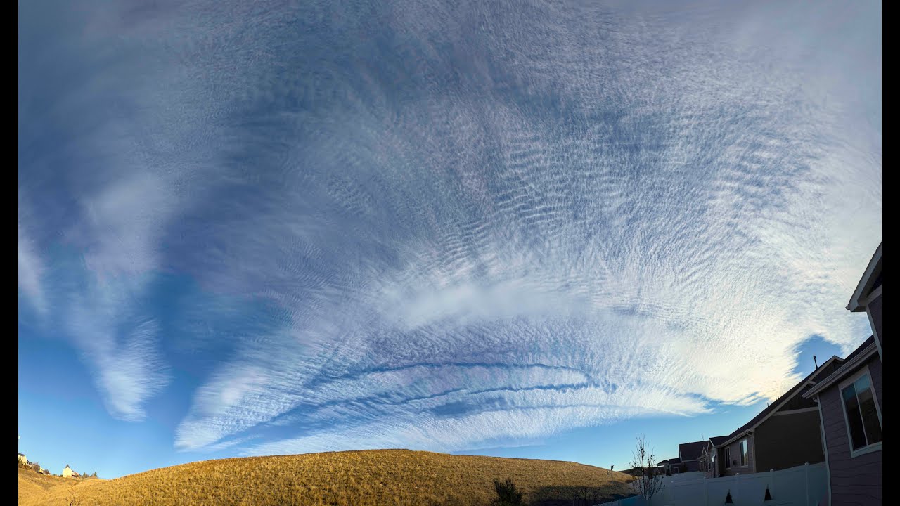 Cloudscape Cirrocumulus Outbreak
