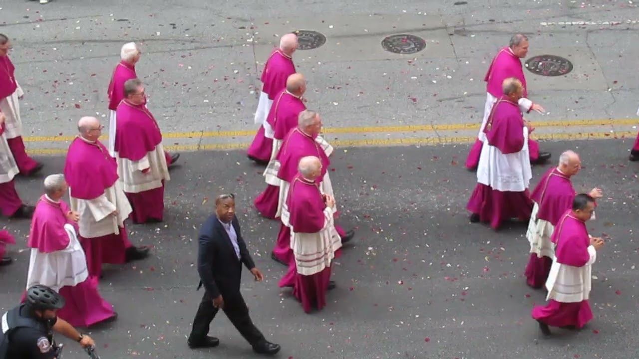 Eucharistic Procession during the National Eucharistic Congress