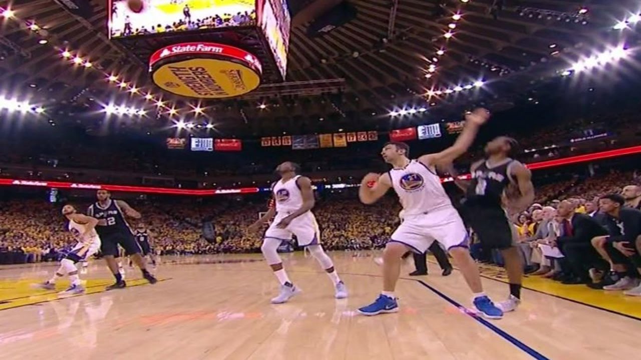 Is Zaza Pachulia Dirty? Spurs / Warriors Recap Game One WCF 2017