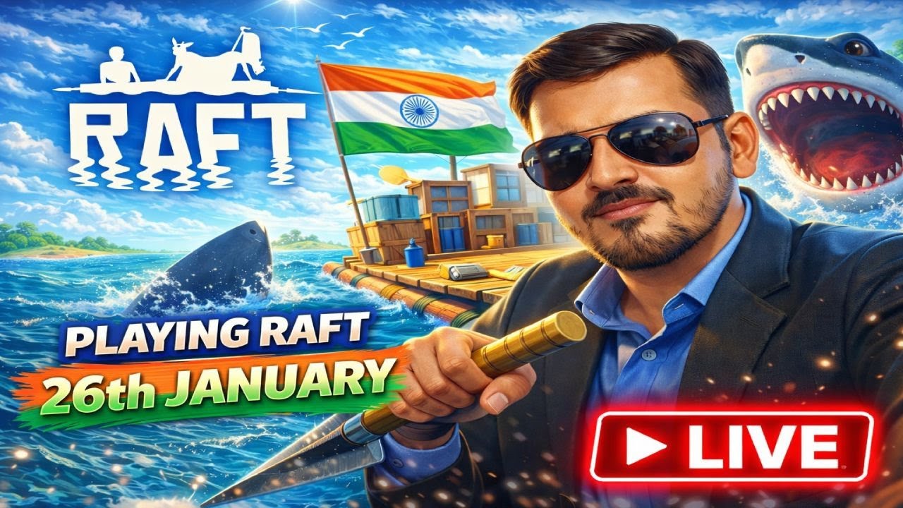 🌊RAFT LIVE Day 2 🌊 Survival Continues | Building Bigger & Exploring More! - EP2