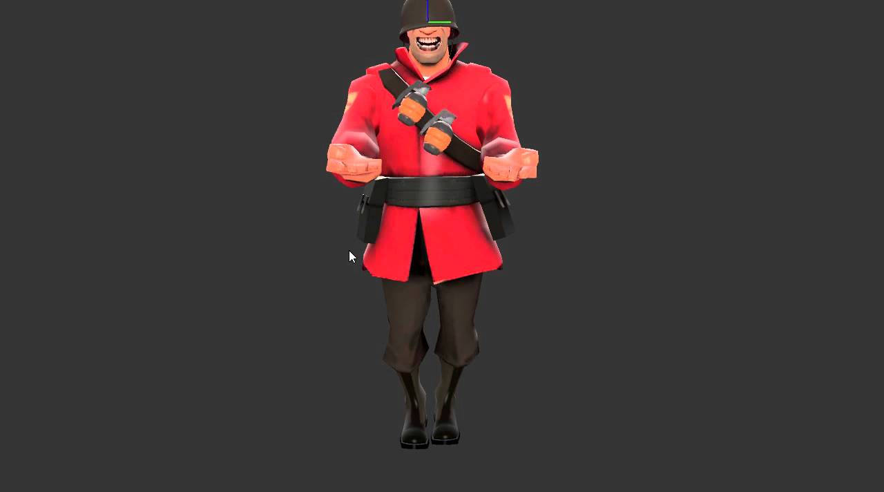 TF2 - Unused show taunt? (Soldier)