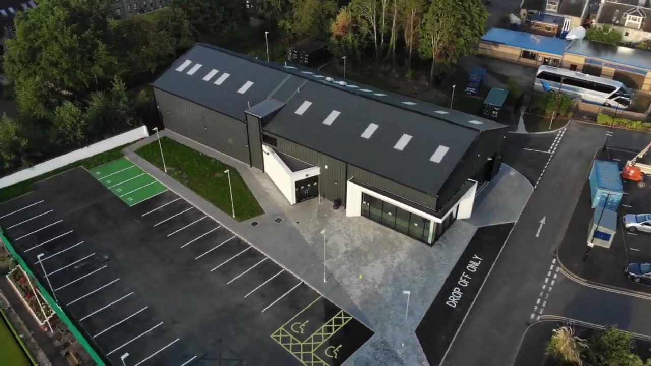 Timelapse of the Willie Mackie Skills Hub