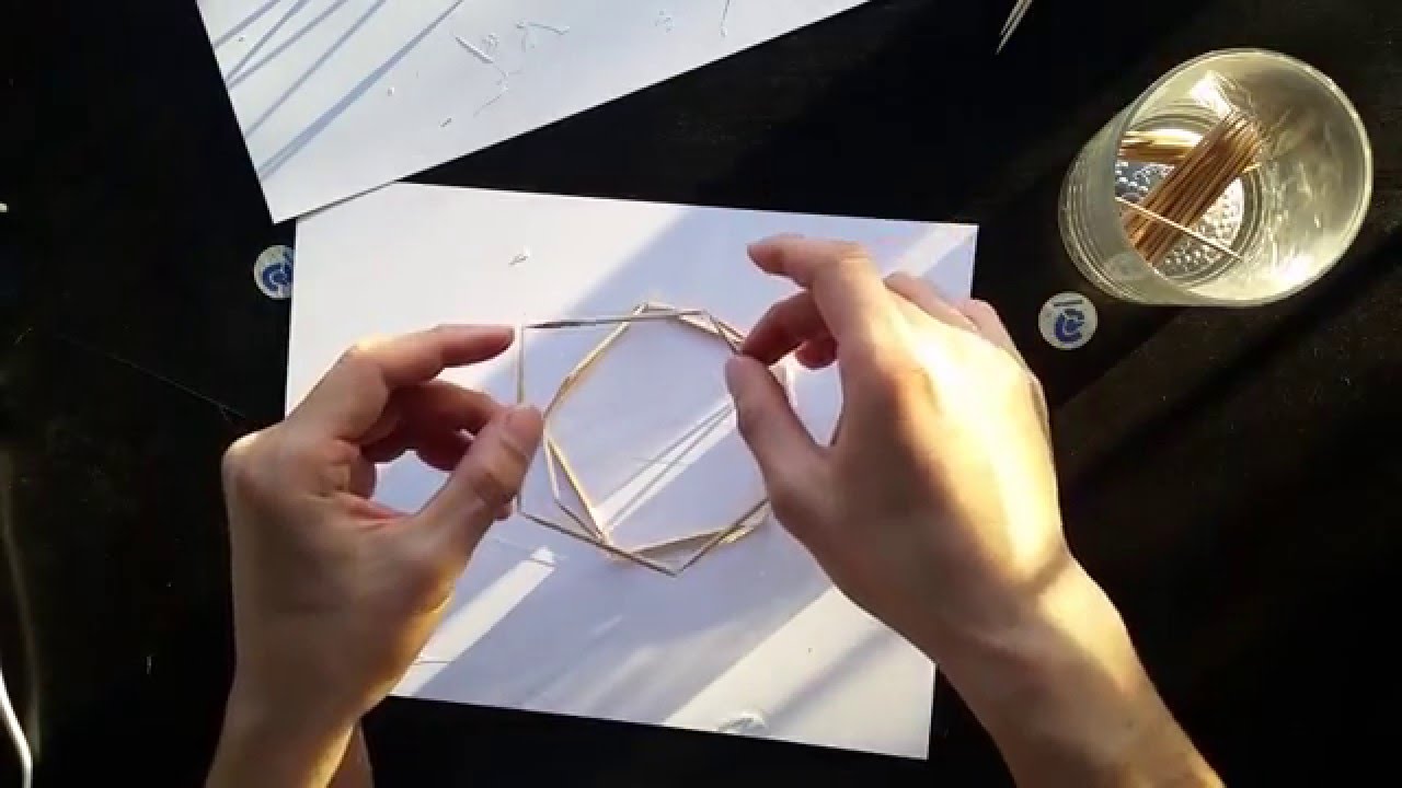 Toothpick Geodesic Domes Timelapse