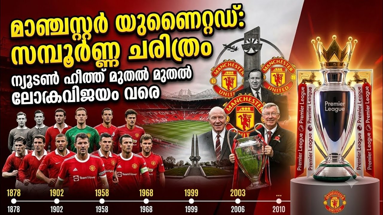 The Devils of Old Trafford | Manchester United ,complete history in malayalam