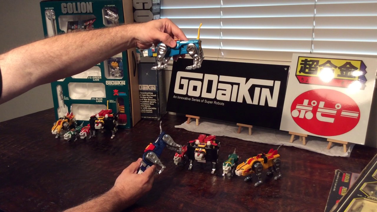 Vintage Lionbot Golion Voltron Japanese Chogokin Toy Robot Review