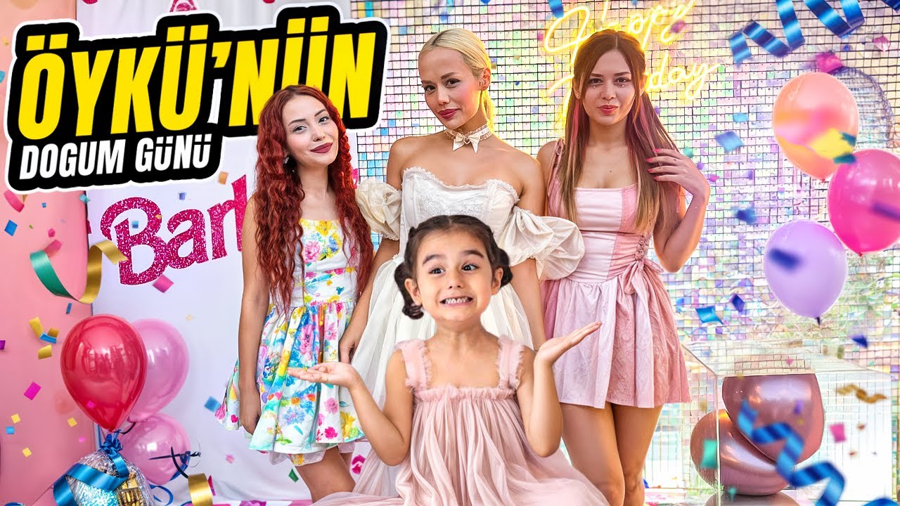 ÖYKÜ DOĞUM GÜNÜ PARTİSİ ?! | Gamze Karta Öykü Karta Uzun Makarna