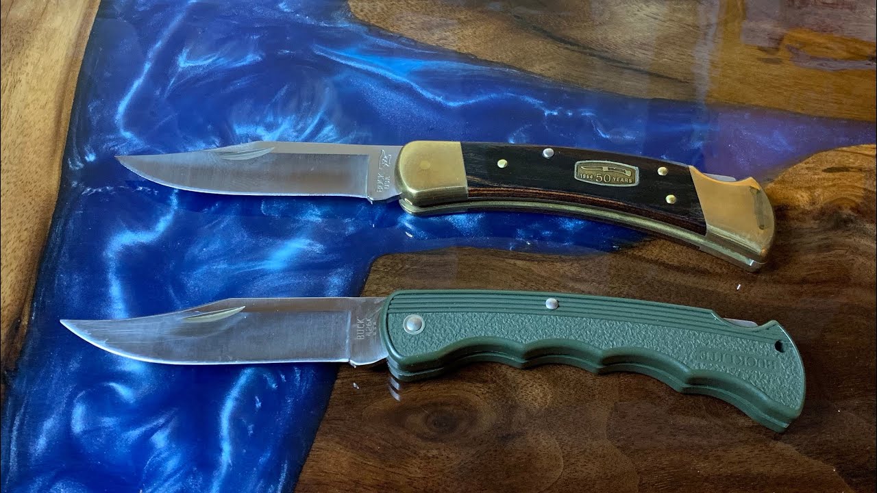 Buck 110 Folding Hunter & Bucklite 426A!