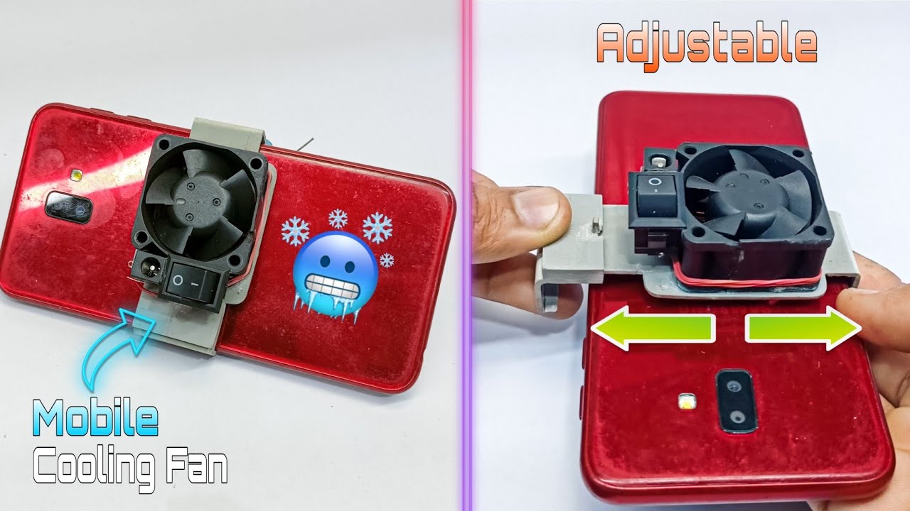 How To Make Mobile Cooling Fan🥶😍|How to make mobile cooler at home
