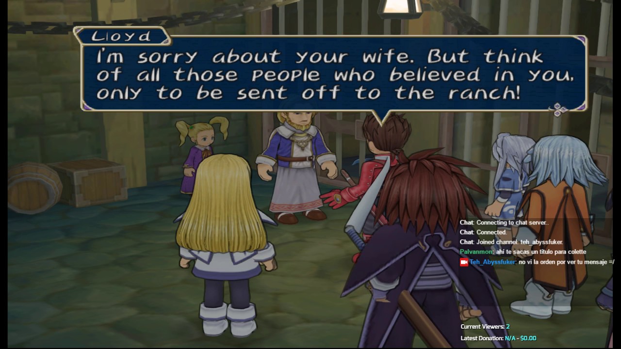 Tales of Symphonia - Palmacosta human ranch