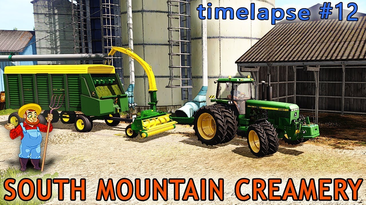 Farming simulator 17 | South Mountain Creamery Farm With Seasons | Timelapse ep#12