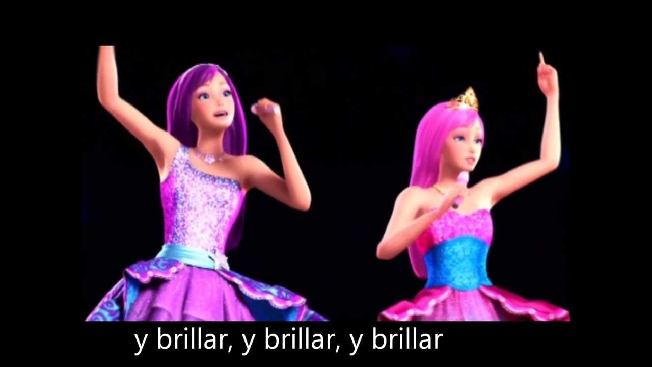 Barbie™: La Princesa Y La Cantante - Aqui Estoy/Las Princesas Quieren Reír - Letra
