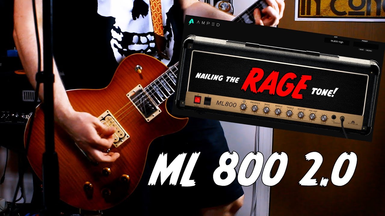 Can this amp sim nail the RAGE sound? - AMPED ML800 2.0