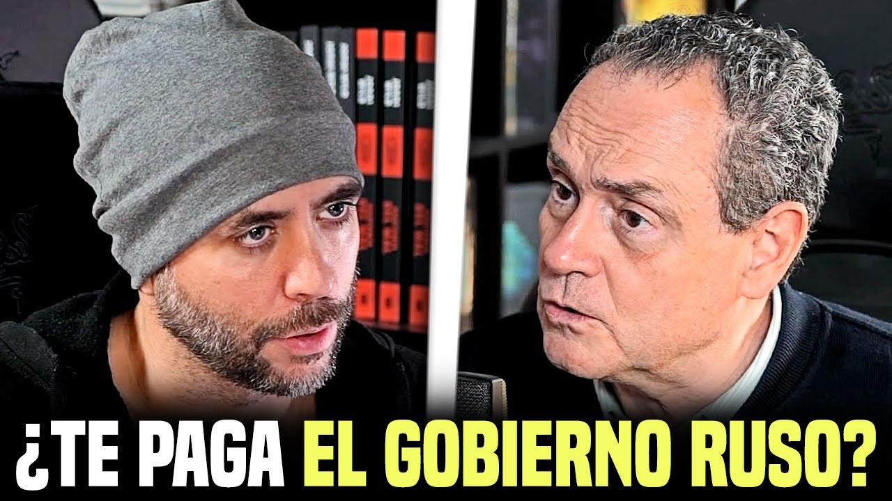 Jordi Wild pregunta cara a cara a PEDRO BA&Ntilde;OS si cobra dinero de RUSIA