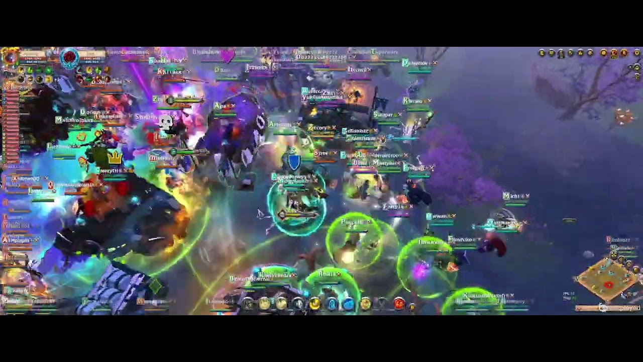 2026.03.09 Summers vs All Rise // Exalted Staff / Albion online zvz