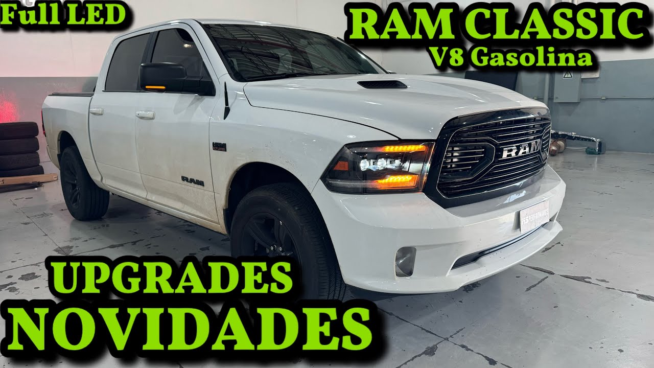 RAM 1500 CLASSIC COM ACESSÓRIOS EXCLUSIVOS