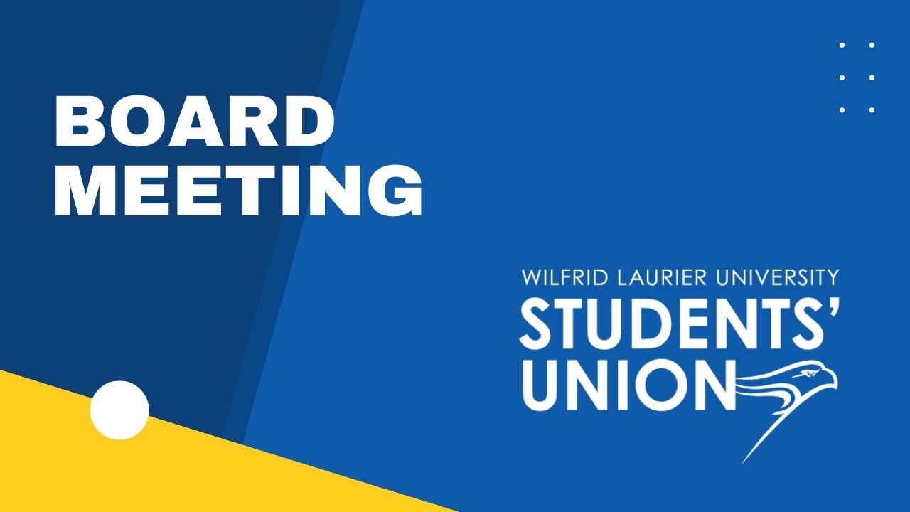 Board Meeting - March 9, 2026