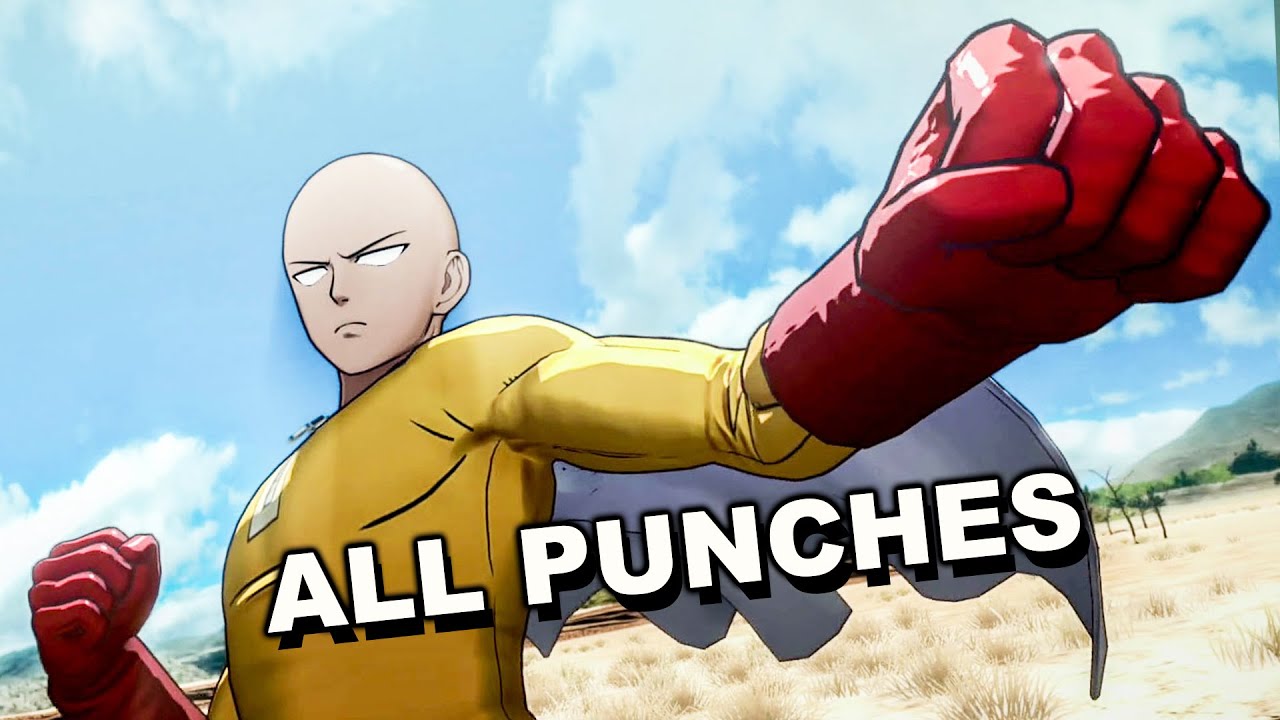 Сайтама «ALL PUNCHES» — One Punch Man: Герой, которого никто не знает (PS4 PRO)
