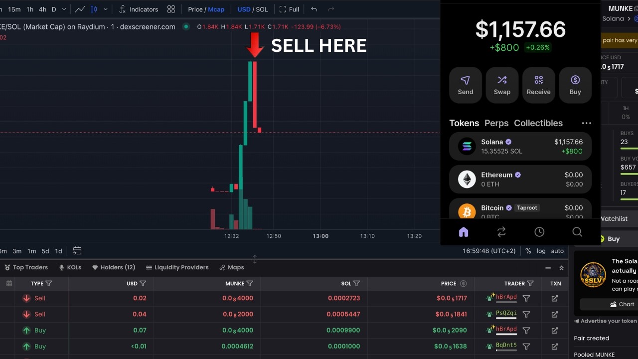 How To Launch a Meme Coin Under 7 Minutes and Make $800 (WITH PROOF)