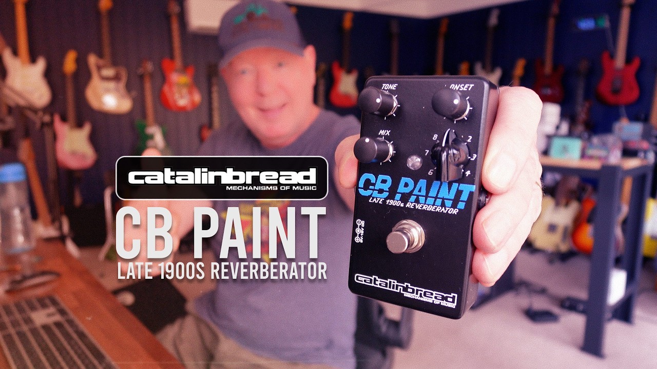 Catalinbread: CB PAINT Ревербератор конца 1900-х годов