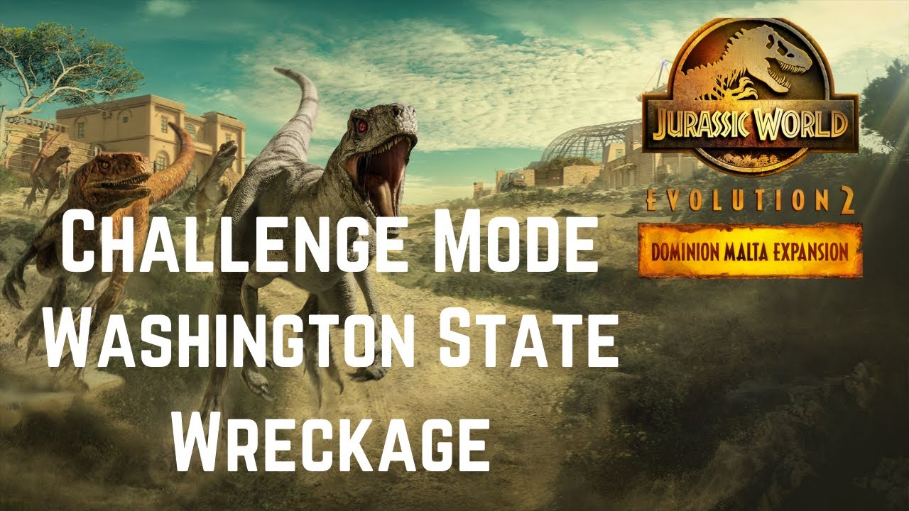 5 Star Challenge Mode Jurassic Difficulty: Washington State Wreckage | No Commentary, JWE2