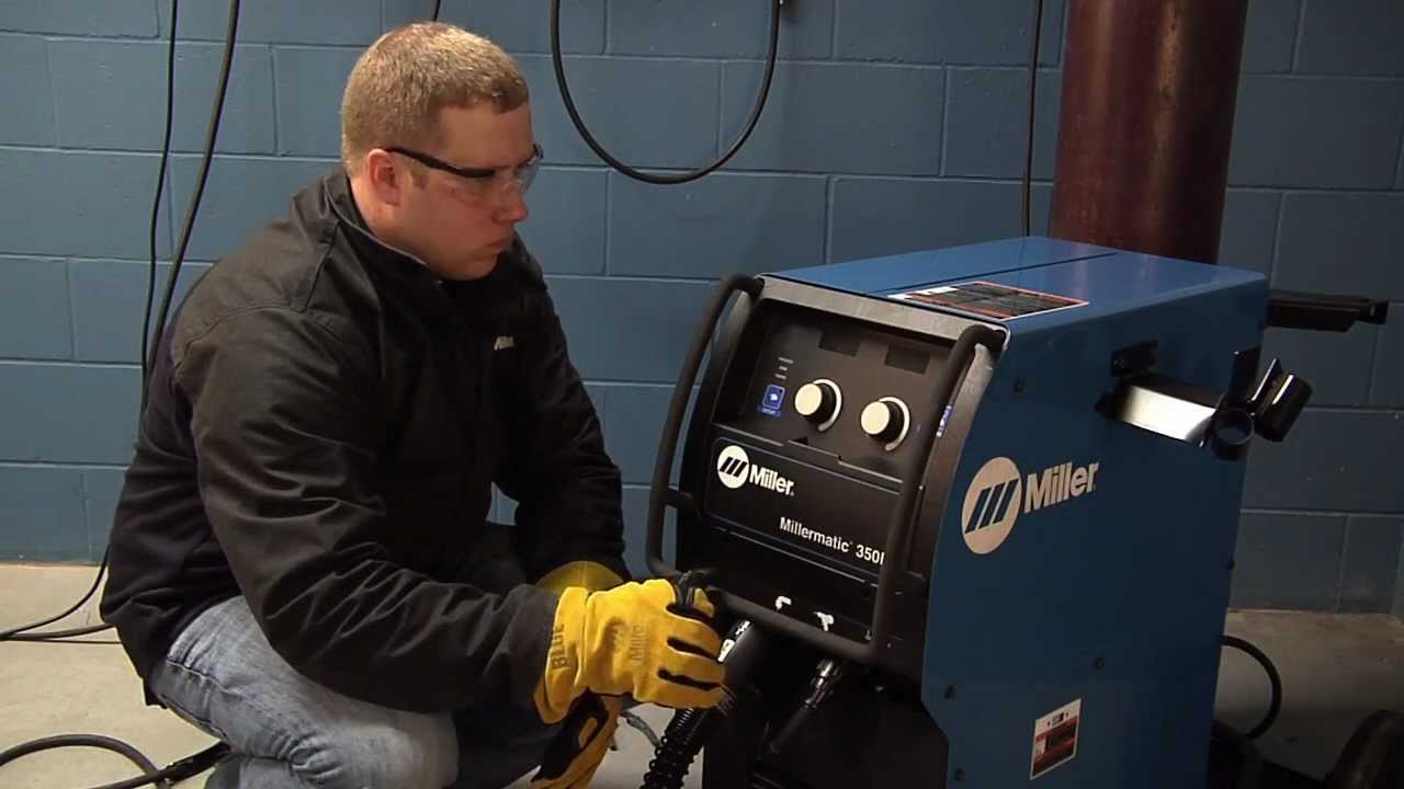 Millermatic® 350P MIG Welder system reset