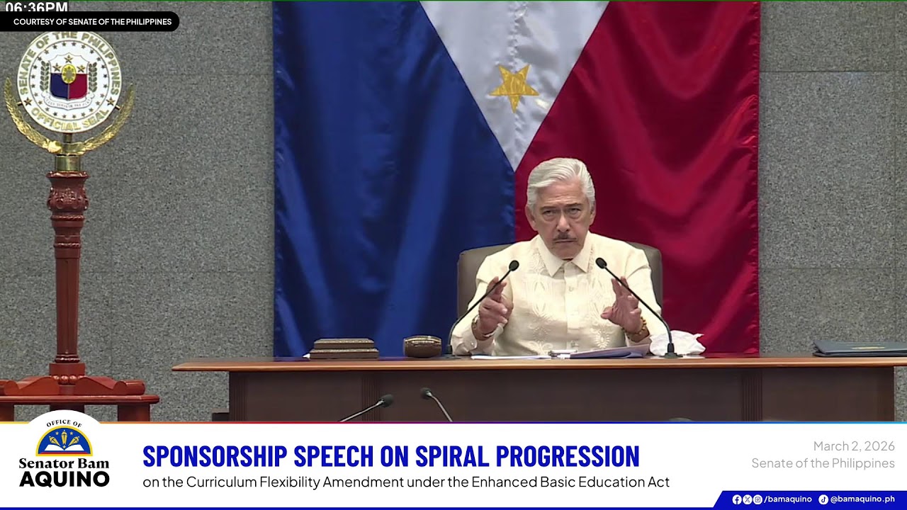 LIVE: Sponsorship Speech on Spiral Progression